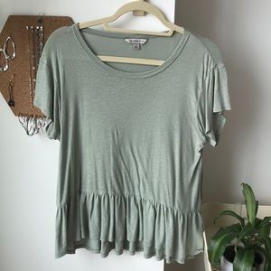 Calvin Klein peplum shirt